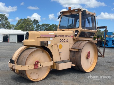 1995 Aveling Barford DC13 Pneumatic Roller