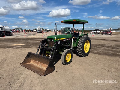 John Deere 1050 2WD utiliteit Tractor