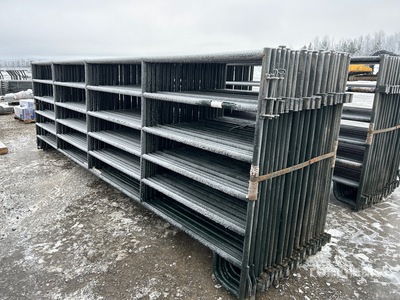 Quantity of (24) 2026 BYT PNL180 18 ft x 5 ft 6 in Livestock Panel (Unused)