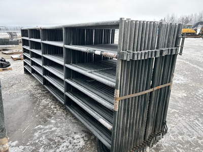 Quantity of (24) 2026 BYT PNL180 18 ft x 5 ft 6 in Livestock Panel (Unused)