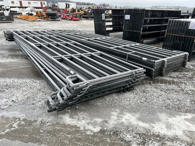 Quantity of (18) 2026 BYT PNL180 18 ft x 5 ft 6 in Livestock Panel (Unused)