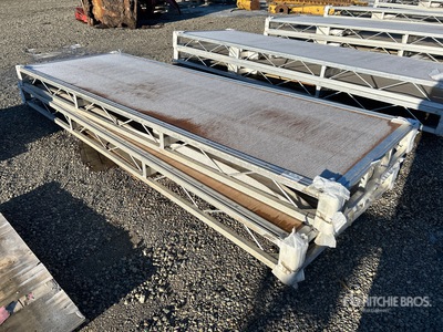 Quantity of (2) 2025 BYT BDF412 4 ft x 12 ft Aluminum Boat Dock Section Kit (Unused)