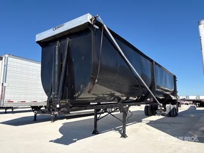 2015 Clement Monstar98 45 ft T/A Quarter Frame End Dump Trailer
