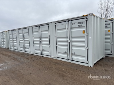 2026 40 ft High Cube Multi-Door Storage Container