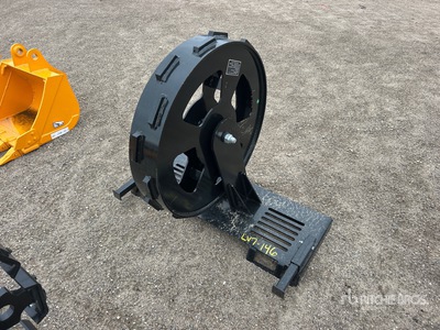 2026 GIYI GY-MCW45 6 in Skid Steer Compaction Wheel (Unused)