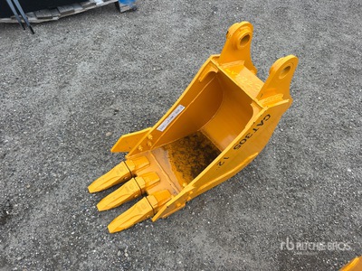 2026 GIYI GY-BK 12 in Digging Excavator Bucket - Fits Cat 305 (Unused)