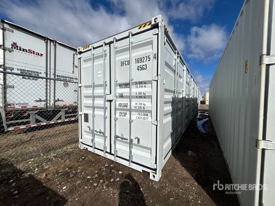 2025 40 ft High Cube Multi-Door Storage Container