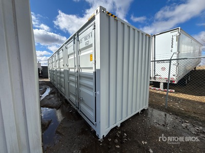2025 40 ft High Cube Multi-Door Storage Container