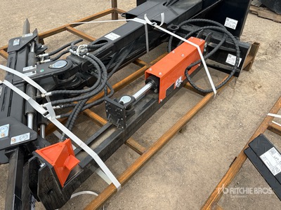 2026 GIYI GY-MLS62 Mini Skid Steer Log Splitter (Unused)