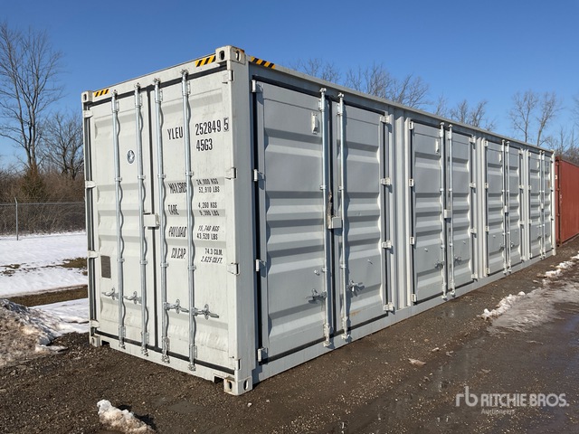 2026 40 ft High Cube Multi-Door Storage Container (Unused) | Ritchie ...