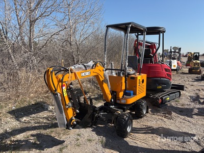 2026 VICSEC VC-L13 Wheeled Mini Excavator Mini Excavator (Unused)
