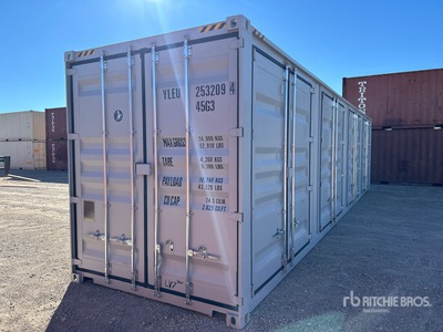2026 40 ft High Cube Multi-Door Storage Container