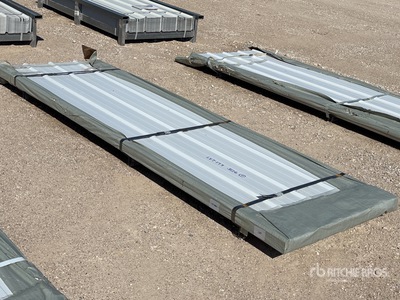 Quantity of (100) 2026 SKLP SKL100 10 ft Galvalume Steel Panels Divers - Matériaux de construction (Unused)
