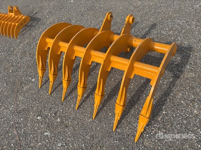 2026 GIYI 48 in Rastrello per escavatore - Fits Cat 307 (Unused)