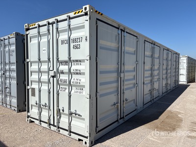 2026 40 ft High Cube Multi-Door Storage Container