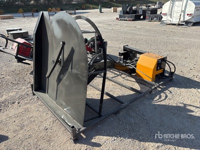 2026 GIYI GY-ECA74 54 in Articulating Débroussailleuse pour chargeuse à différentiel (Unused)