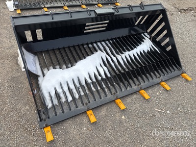 2026 GIYI GY-RB66 66 in Skid Steer Bucket - Fits RB66 (Unused)