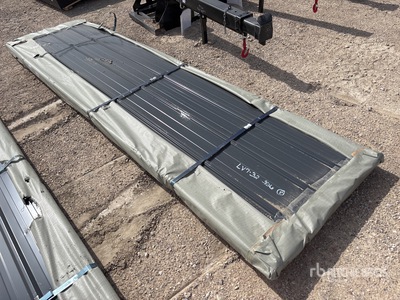 Quantity of (100) 2026 SKLP SKH100 12ft Galvalume Steel Panels Divers  (Unused)