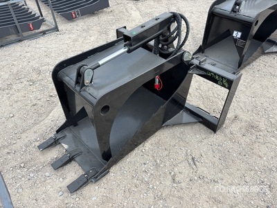 2026 GIYI GY-SGB45 22 in Skid Steer Stump Grapple bucket Accessorio per mini pala (Unused)