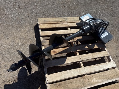 2026 GIYI 11 in Mini Skid Steer Auger - Fits GIYI (Unused)