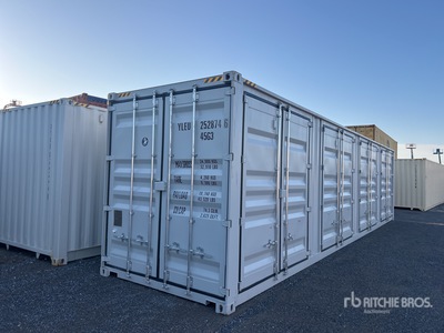 2025 40 ft High Cube Multi-Door Lagercontainer
