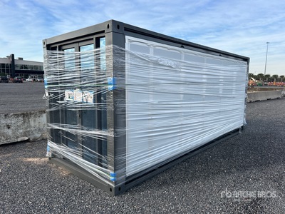 2026 SKLP SK-37 19 ft x 20 ft Skid-Mounted Folding House (Unused)
