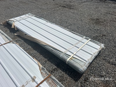 Quantity of 2026 SKLP SKL100 10 Ft Corrugated Tin (Unused)