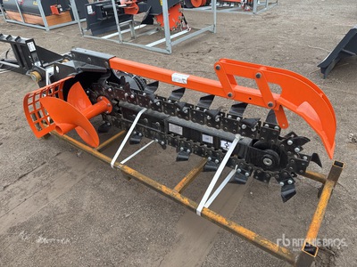 2026 GIYI GY-ET58 58 in Excavator Trencher - Fits GIYI EMT58 (Unused)