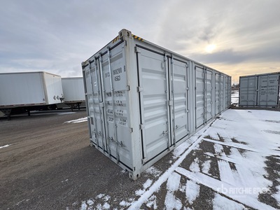 2025 40 ft High Cube Multi-Door Storage Container