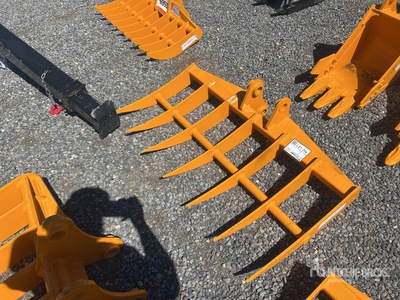 2026 GIYI 46 in Rastrello per escavatore (Unused)