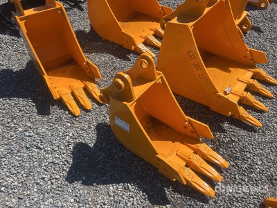 2026 GIYI GY-BK 12 in Digging Benna per escavatore - Fits Cat 303 (Unused)