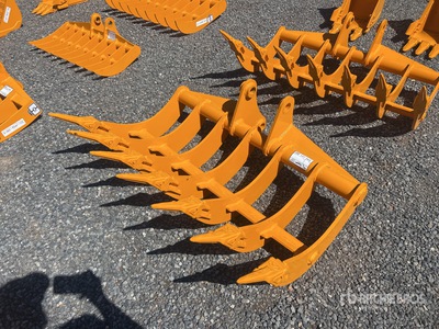 2026 GIYI 48 in Rastrello per escavatore (Unused)