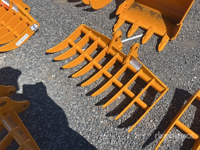 2026 GIYI 38 in Rastrello per escavatore (Unused)