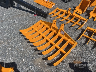 2026 GIYI 45 in Rastrello per escavatore (Unused)