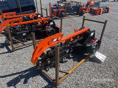 2026 GIYI GY-X39F 8 in Mini Skid Steer Trencher (Unused)