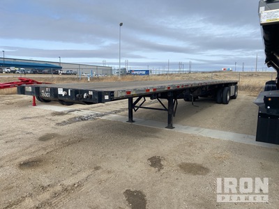 2016 Great Dane FLP-0024-00048 70000 lb 48 ft T/A Flatbed Trailer