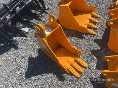 2026 GIYI GY-BK 12 in Digging Benna per escavatore - Fits Cat 305 (Unused)