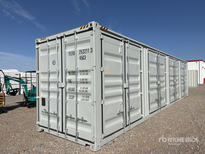 2026 40 ft High Cube Multi-Door Storage Container (Unused)