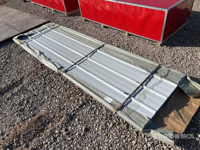 Quantity of (50) 2026 SKLP SK-XH50 10 ft Galvalume Steel Siding Roofing Baustahl (Unused)