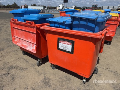 Quantity of (6) Waste Bin