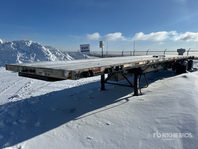 2016 Lode King 48 ft T/A Spread Axle Flatbed Trailer