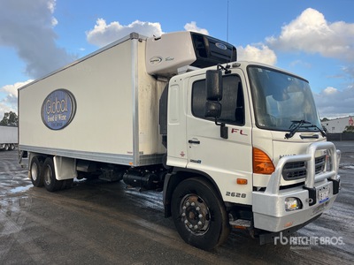 2015 Hino 500 FL 2628 6x4 Refrigerated Truck