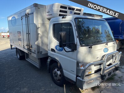 2019 Mitsubishi Fuso Canter 7/800 4x2 Refrigerated Truck (Inoperable)