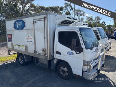 2014 Mitsubishi Fuso Canter 7/800 4x2 Refrigerated Truck (Inoperable)