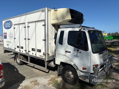 2015 Mitsubishi Fuso Fighter FK 600 4x2 Refrigerated Truck (Inoperable)