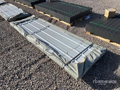 Quantity of (100) 2026 SKLP SKL100 Galvalume Steel Siding Roofing Baustahl (Unused)