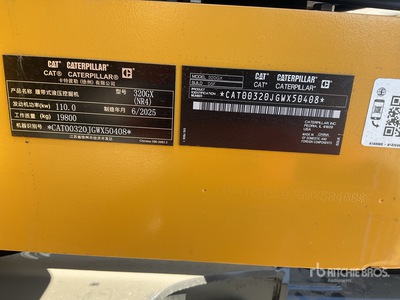 2025 Cat 320GX Excavadora Hidraulica (Sin Usar) / Koparka gąsienicowa (Unused)