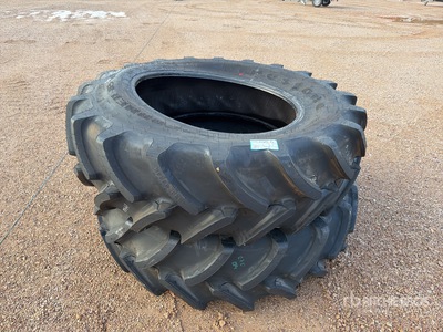 Quantity of (2) Firestone 420/85R34 TL 142 D Tyres