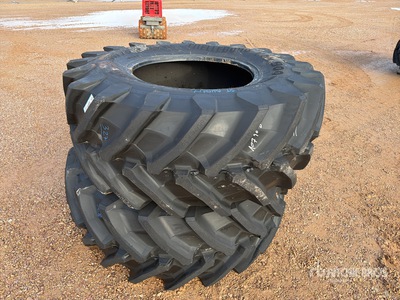 Trelleborg 600/70R30 TL 158 D Qte De 2 Pneus Qty Of 2 إطارات المعدات