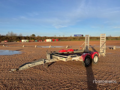 2017 Hubiere H212L14CF 2800 kg T/A Remorque Equipment Trailer